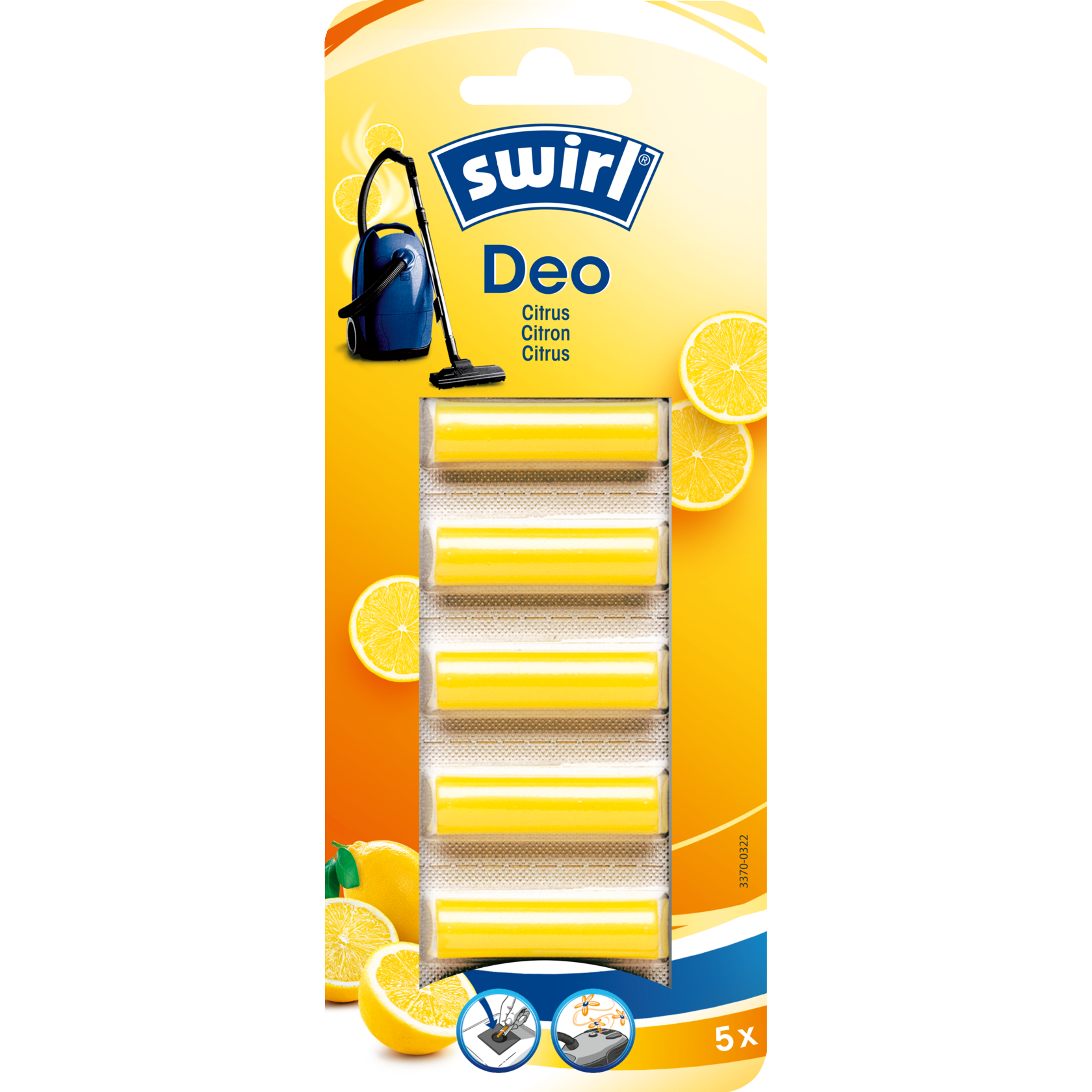 Swirl Deo-Sticks Citrus Verpackung Vorderseite