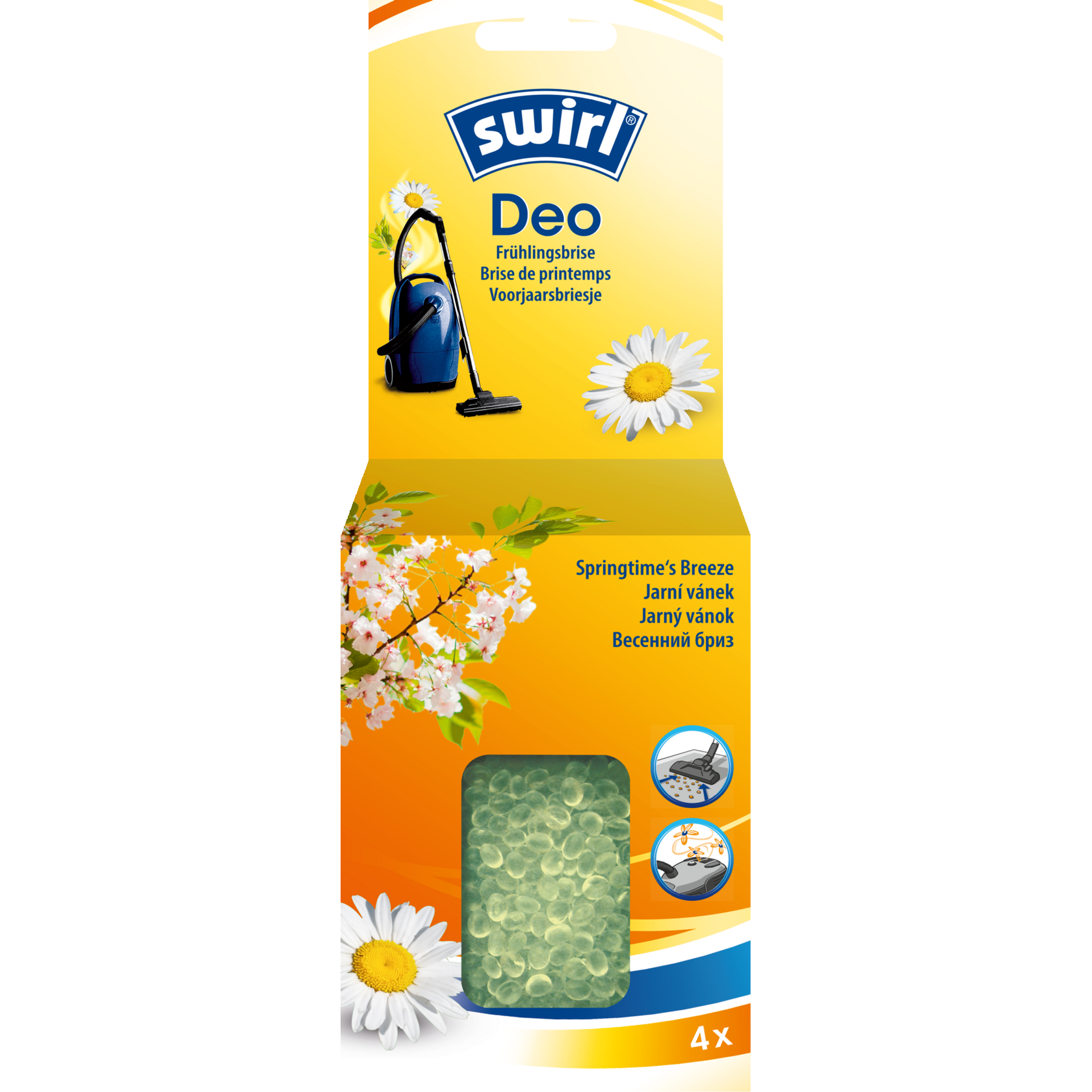 Swirl Deo-Perlen Frühlingsbrise Verpackung Vorderseite