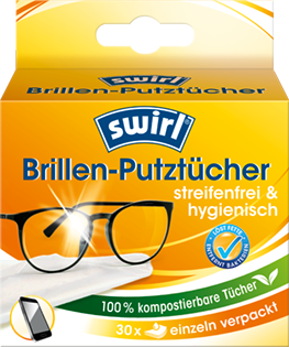 Swirl® Brillen-Putztücher
